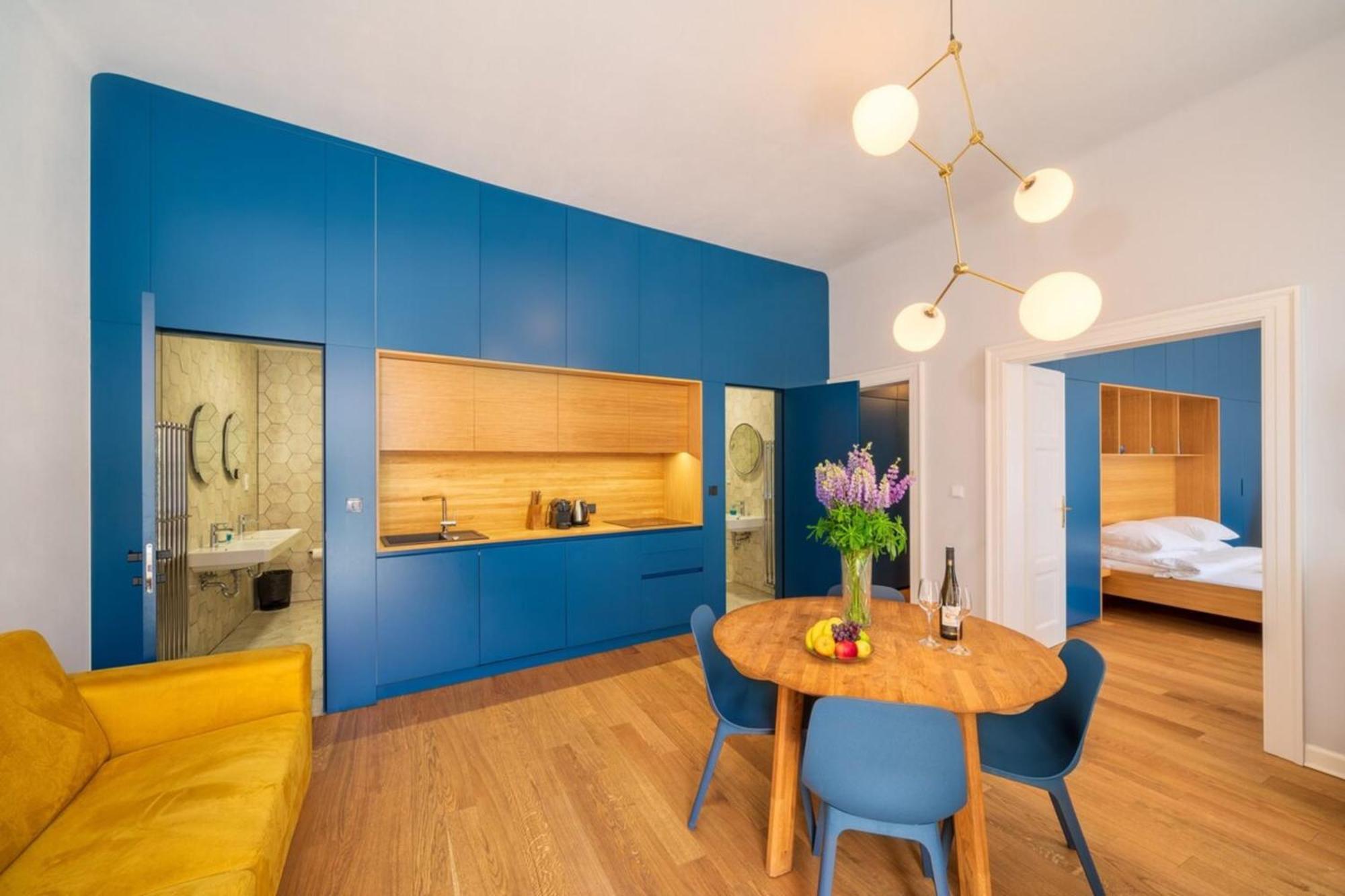 Quiet City Center Apartment In Hip & Foodie Area Prag Exterior foto